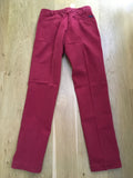 BURBERRY London Men’s Red Corduroy Trousers Pants Size 50 MEN