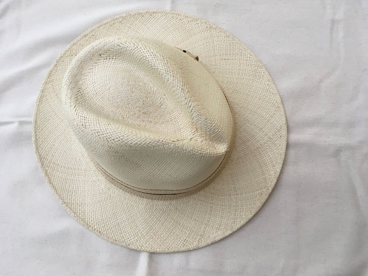 YOSUZI Rafael straw hat crafted by artisans in Ecuador from Toquilla straw Men
