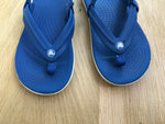Crocs Kids Crocband Strap Flip Flops Sandals Blue Size 12 C children