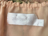 Zimmermann PRIMA HYDRANGEA FLOATING SILK DRESS SIZE 1 ladies