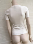 JoosTricot knit short-sleeve sweater top Size S Small ladies