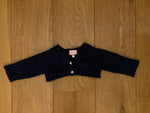 NECK & NECK navy wool knitted bolero cardigan 6 month 62-68 cm Girls Children
