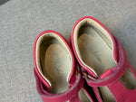 Mini Boden Pink T bar Leather Shoes Size 31 chilodren