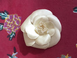 CHANEL Camellia rose Vintage Rare brooch ladies