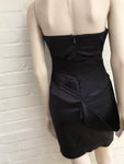 Roberto Cavalli Runaway Silk Strapless Mini Dress Size I 38 UK 6 US 2 XS ladies