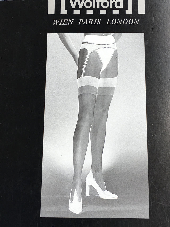 Wolford Jean Paul Gaultier tights pantyhose size S small Rare Vintage Ladies