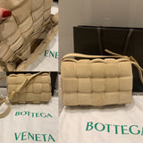 Bottega Veneta 2022 Suede Calfskin Intrecciato Padded Cassette Crossbody Bag ladies