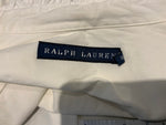 RALPH LAUREN Blue Label Mock Neck Long Sleeve Button-Up Top Shirt Size US 8 UK12 ladies