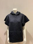 ISABEL MARANT ÉTOILE Dresley Anthracite Wool Hooded Sweater Size 36 US 4 UK 8 ladies