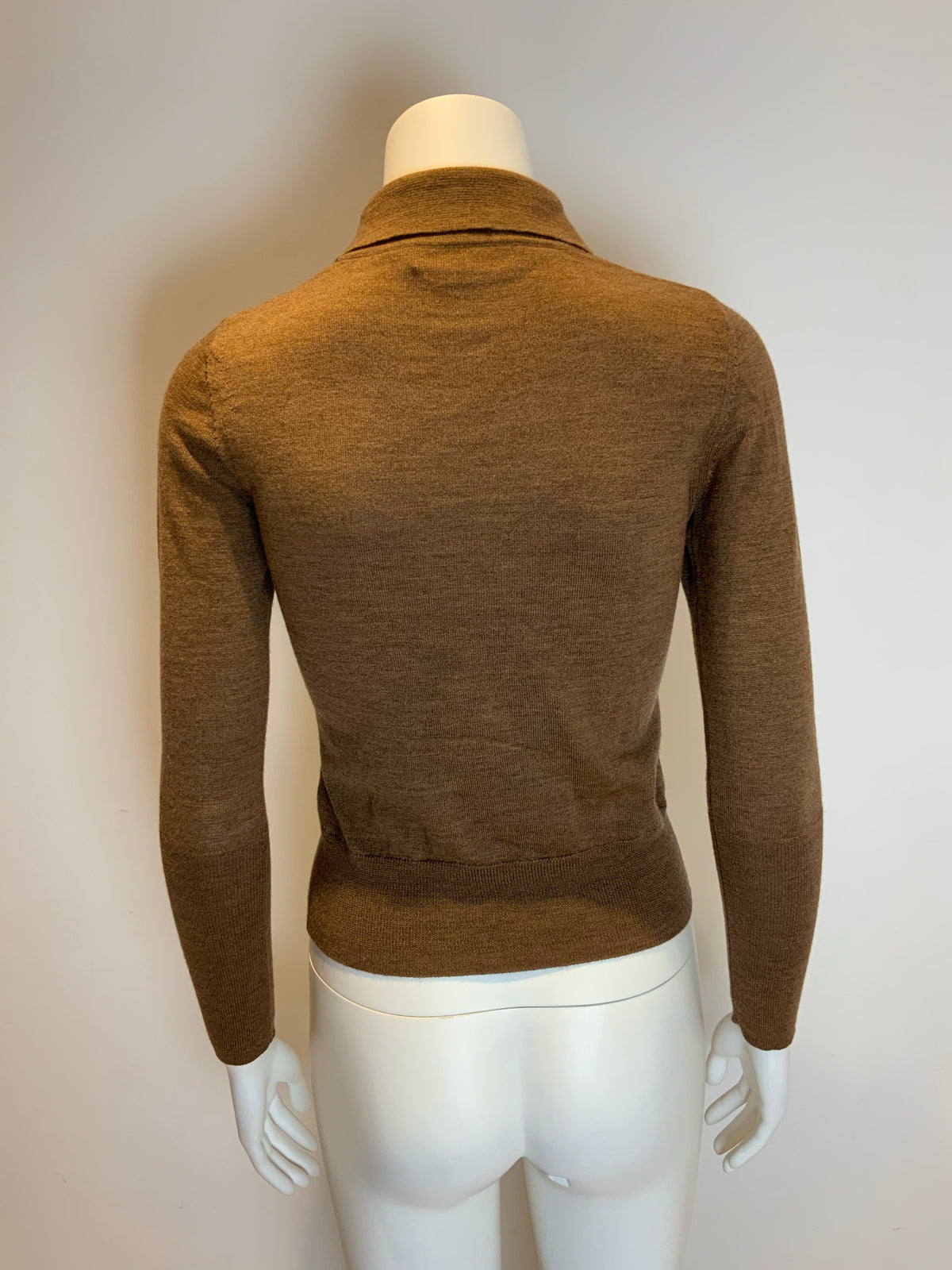 Diane von Furstenberg 2019 Merino Wool Polo Jumper Sweater Size XS ladies