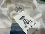 Le Kasha 2021 Linen Organic Shirt Blouse top Size S small ladies