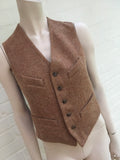 Ralph Lauren Fitted Wool & Alpaca Vest Gilet Waistcoat Ladies