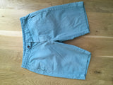 Brooks Brothers Bermuda Shorts Mens Turquoise 100% Cotton Flat Front Size W 34 Men