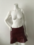 Ateen Brazil Faux Leather Mini Skirt 38 S Small ladies