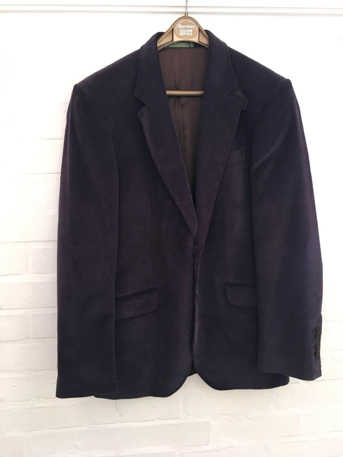 HACKETT LONDON Woven Corduroy Blazer Size 40R Men
