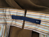 Incotex Venezia 1951 Brown Corduroy Trousers - Trousers Pants Men Size 48 Men