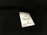 Azzedine ALAÏA Black Wool Peplum Jacket BLAZER COAT JACKET F 38 US 6 GB 8 LADIES