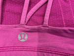 Lululemon Sportswear Pink Bra Top Size S small ladies