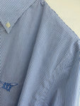 HENRY COTTON’S LONG SLEEVE BUTTON-UP STRIPED SHIRT SIZE 40 MEN