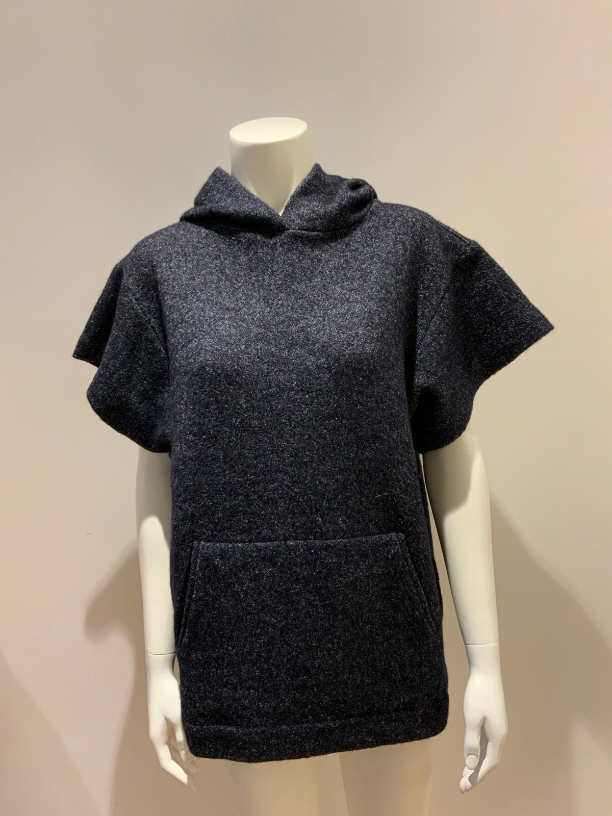 ISABEL MARANT ÉTOILE Dresley Anthracite Wool Hooded Sweater Size 36 US 4 UK 8 ladies