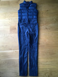 Perfect Moment WOMEN’S SLEEVELESS SUPER STAR SKI SUIT DENIM JUMPSUIT SIZE M