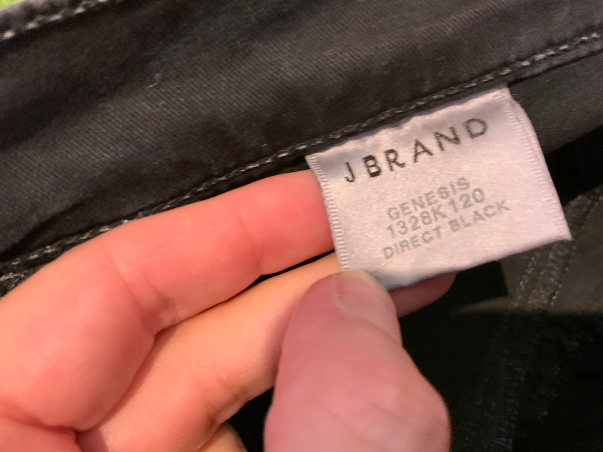 MOST WANTED J BRAND Black Genesis Mid Utility Skinny Jeans SIZE 30 ladies