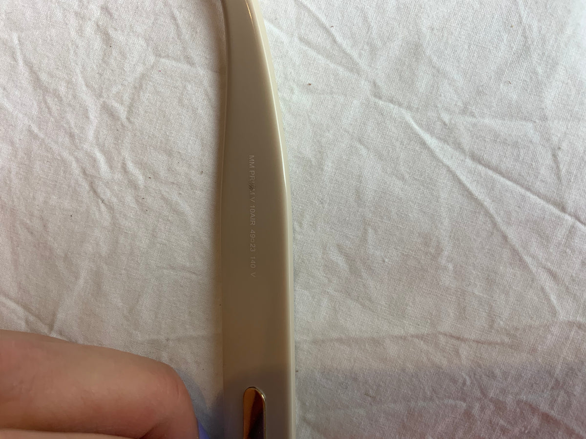 MaxMara MM Prism V-10A White Sunglasses ladies