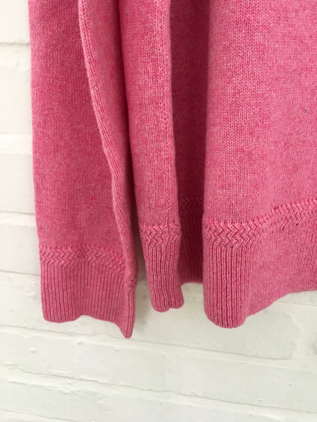 ARKET PINK WOOL KNIT OVERSIZED SWEATER JUMPER Ladies