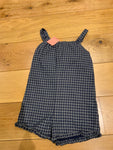 NECK & NECK KIDS Check Dungarees Overalls Playsuit Size 8 years children