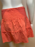 Charlotte Solnicki Orange Mini SKIRT Size S small ladies