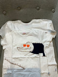il gufo Children Boys' White Printed T shirt Size 5 & 10 years children