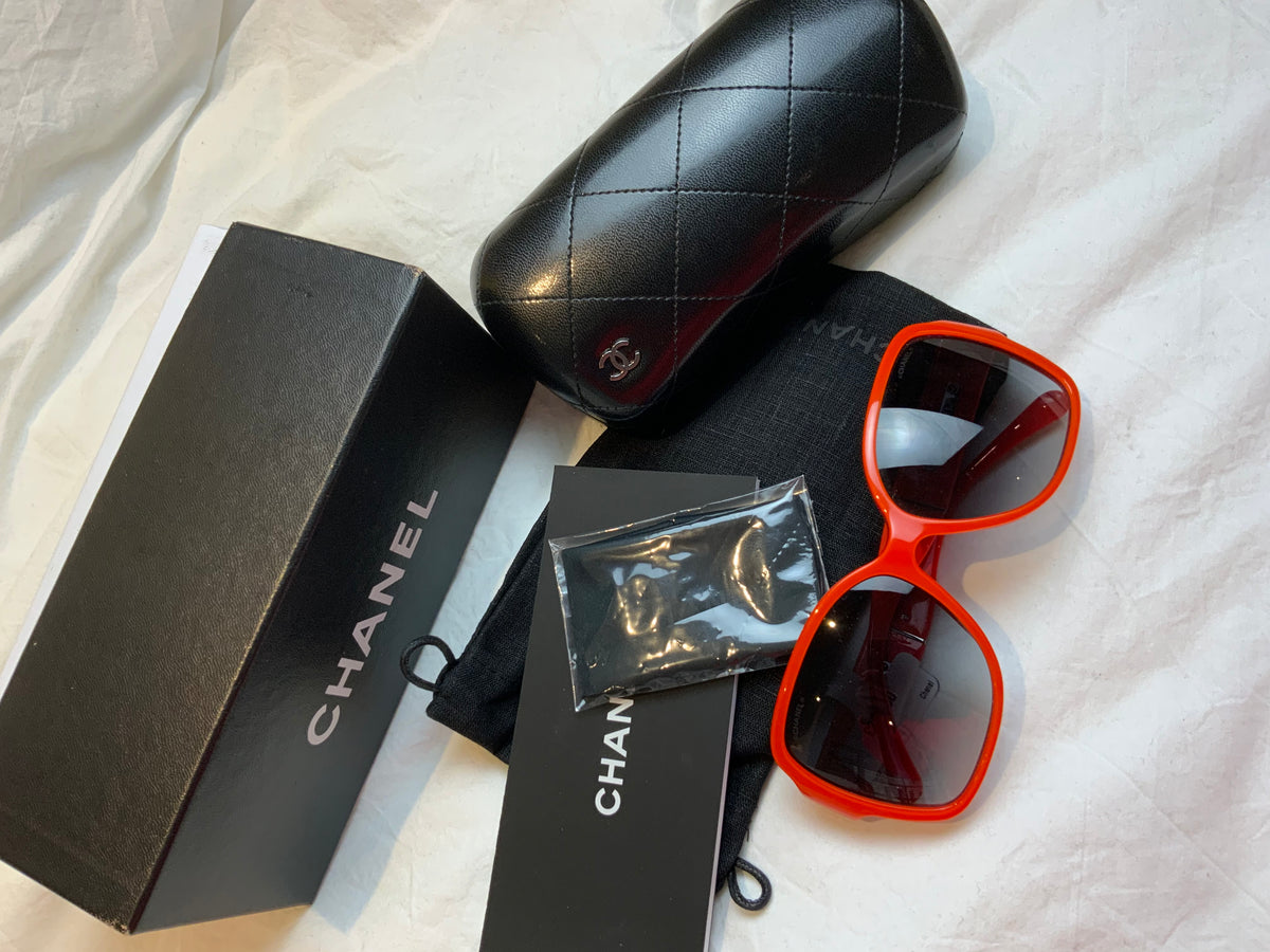 Chanel Runway Sunglasses CH5230Q 1429/S6 Orange ladies