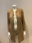 Vanessa Bruno Athé Fall lambswool neural beige coat Size F 34 UK 4 US 2 ladies