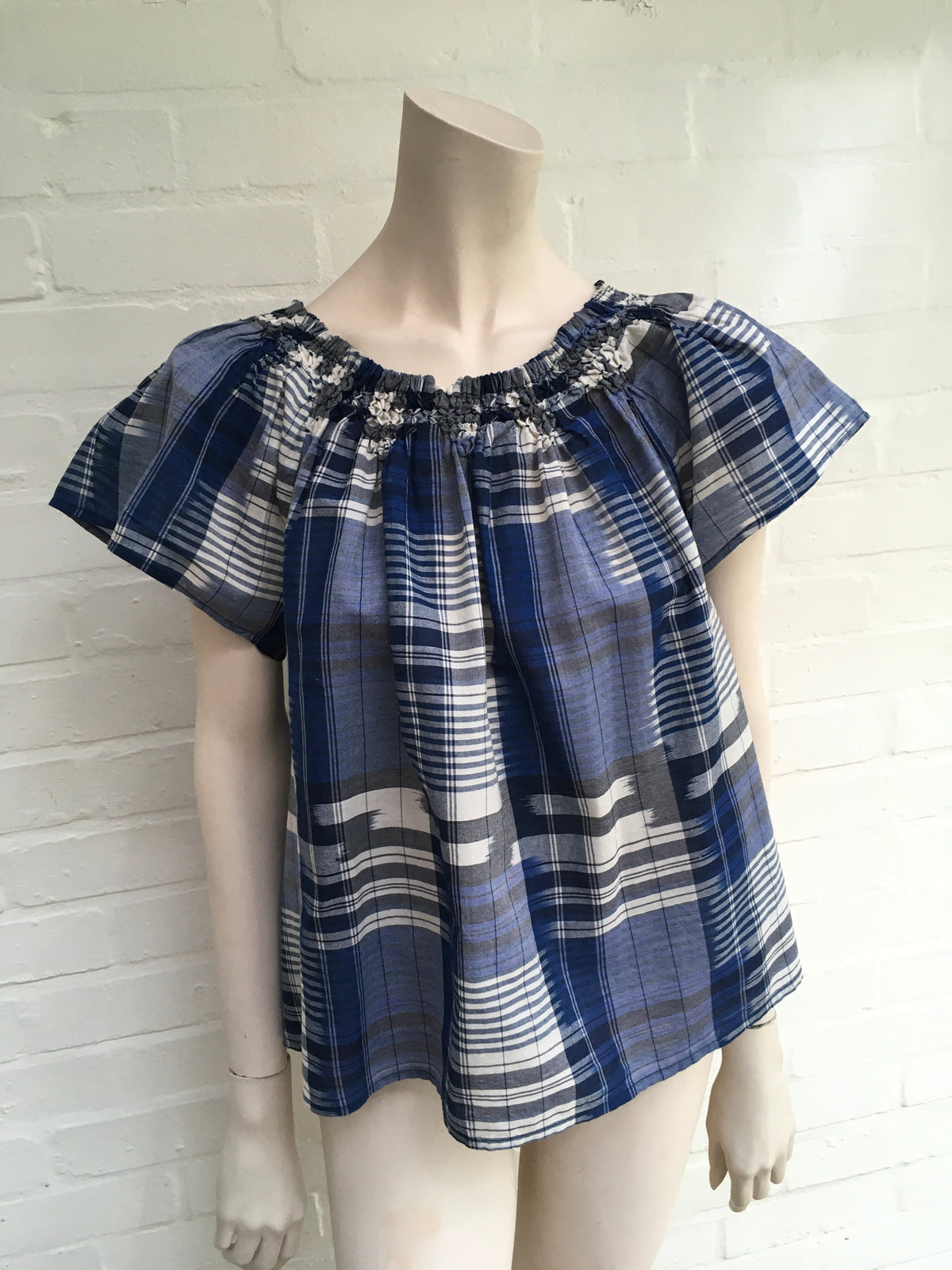 Ulla Johnson Amania Off The Shoulder Blouse Handmade in India US 4 Ladies