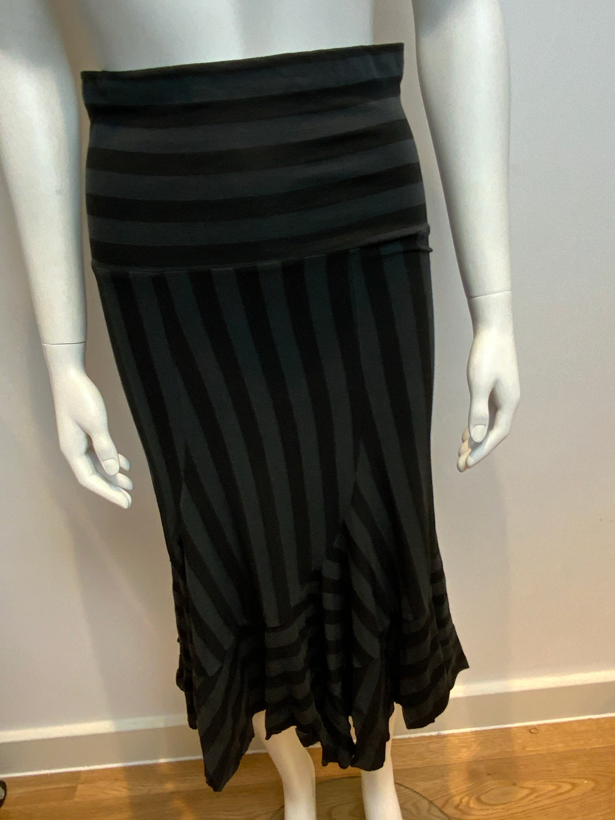 Ella Moss Stripped Prima Cotton Summer Midi Skirt or Strapless Dress Size XS  ladies