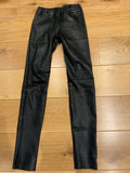 The ROW Skinny Moto Leather Legging Pants Trousers Size S small ladies