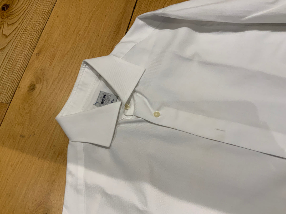 BOGGI SLIM FIT LONG SLEEVE BUTTON-UP SHIRT SIZE 15 1/2" 39 CM men