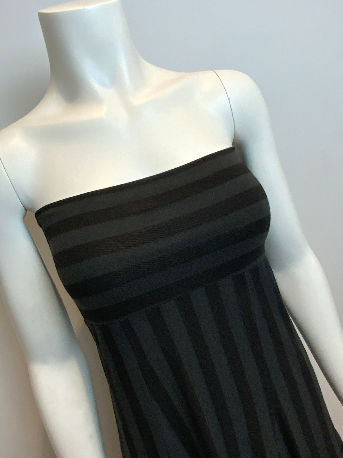Ella Moss Stripped Prima Cotton Summer Midi Skirt or Strapless Dress Size XS  ladies