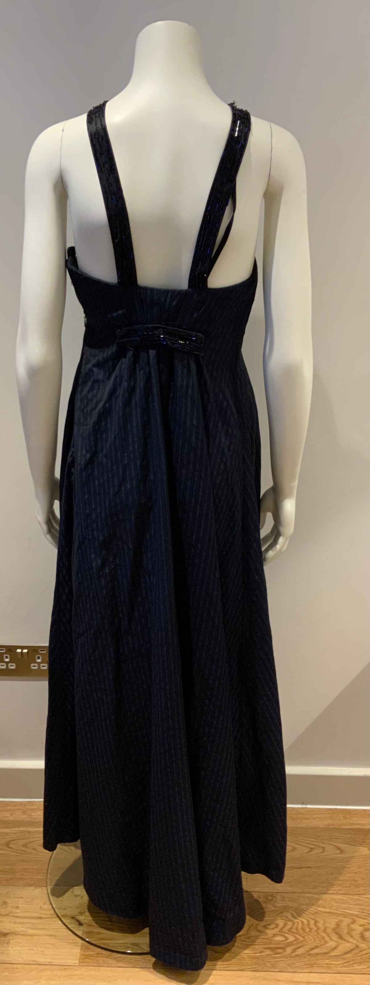 Nina Ricci Embellished long gown dress RED CARPET 38 XS ladies