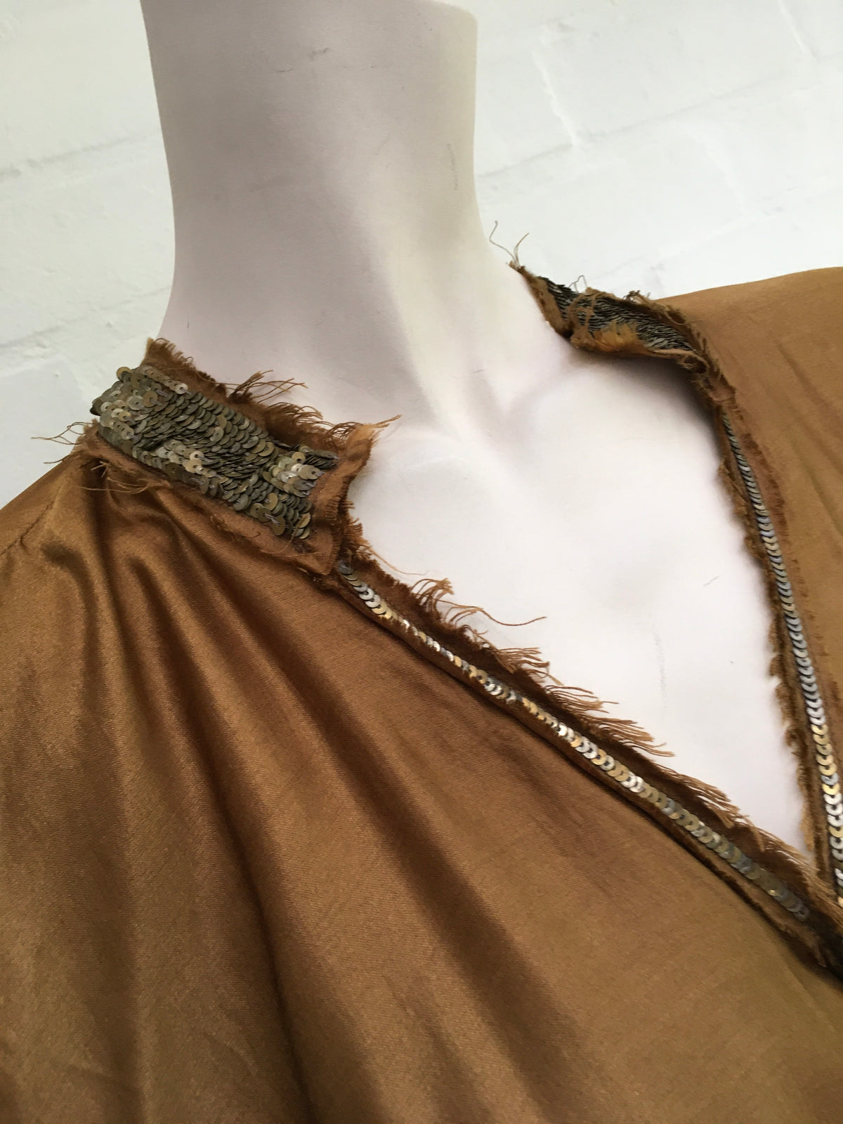 Easton Pearson Vintage 90s Silk Sequin Embellished Blouse Size UK 10 US 6 ladies