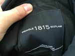 PRINGLE of Scotland 1815 black double breasted trench dress UK 12 US 8 EU 40 ladies