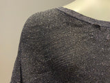 Reiss Womens Watson metallic-knit dress Size UK 6 US 2 ladies