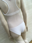 Ermanno Scervino Beachwear White One Pice Swimwear Ladies