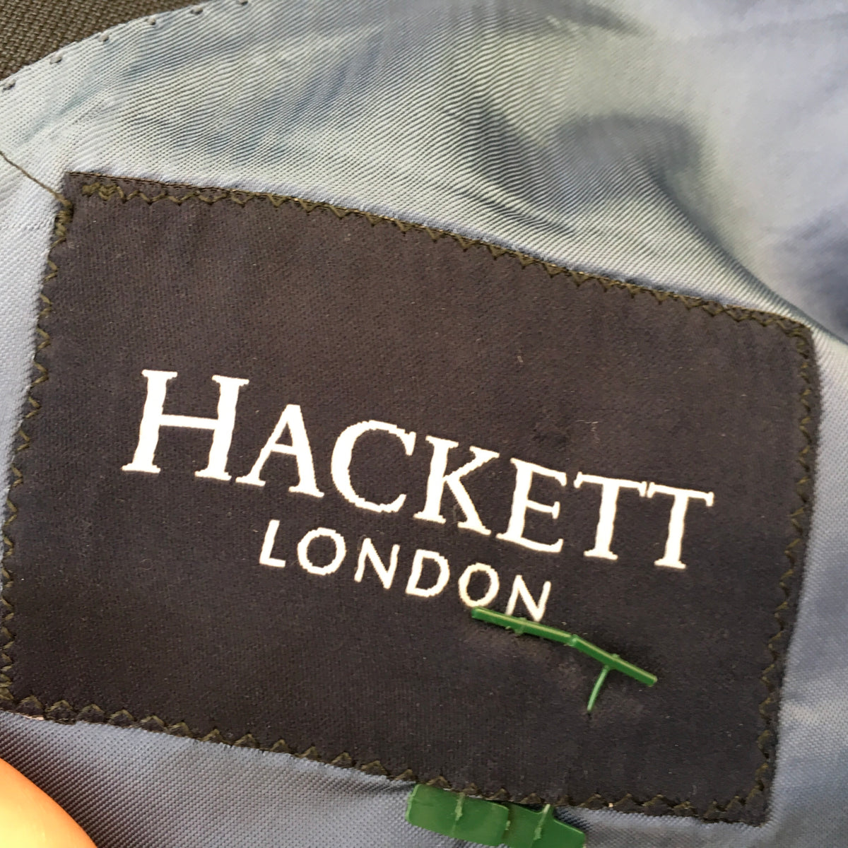 HACKETT LONDON Navy Virgin Wool Extrafine Suit 2 Pieces Men