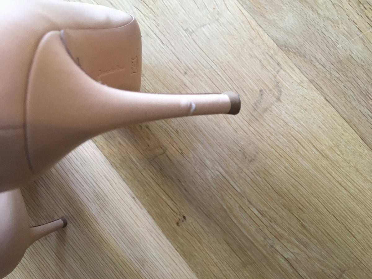 Gianvito Rossi - 85 leather nude pumps heels shoes Size 36 1/2 US 6.5 UK 3.5 Ladies