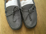 il gufo Children Boys' Grey Round-Toe Loafers Size 28 & 36 children