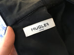 Mugler Grommet-Detail Mini Dress in Black  LADIES