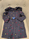Stella McCartney KIDS Girls’ Navy Hearts Embroidered Dress 5 years children