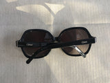 Chloe Oversize Butterfly Sunglasses CHLOE CE 619 S 003 BLACK Ladies