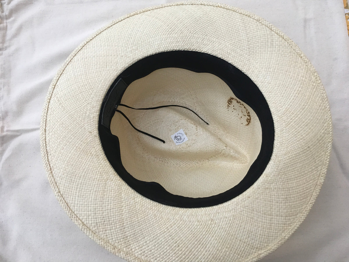 YOSUZI Rafael straw hat crafted by artisans in Ecuador from Toquilla straw Men